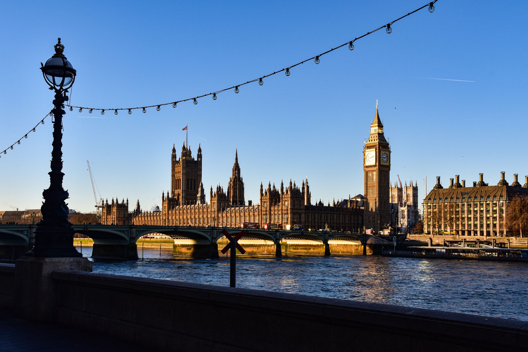 Westminster and the River Thames in London